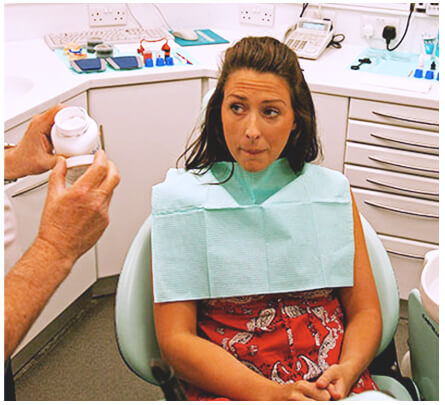 Пациентка в стоматологии Гарант