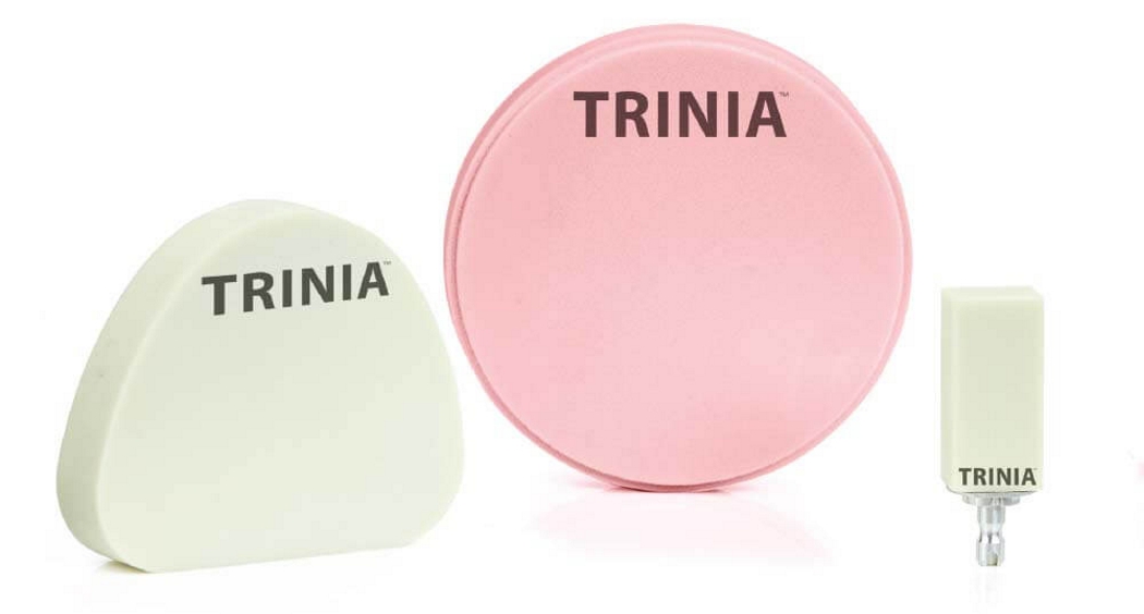 Материал TRINIA для коронок из стекловолокна повышенной прочности